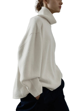 Slouch Turtleneck Sweater