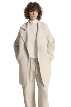 Cozy Trench Knit Coat