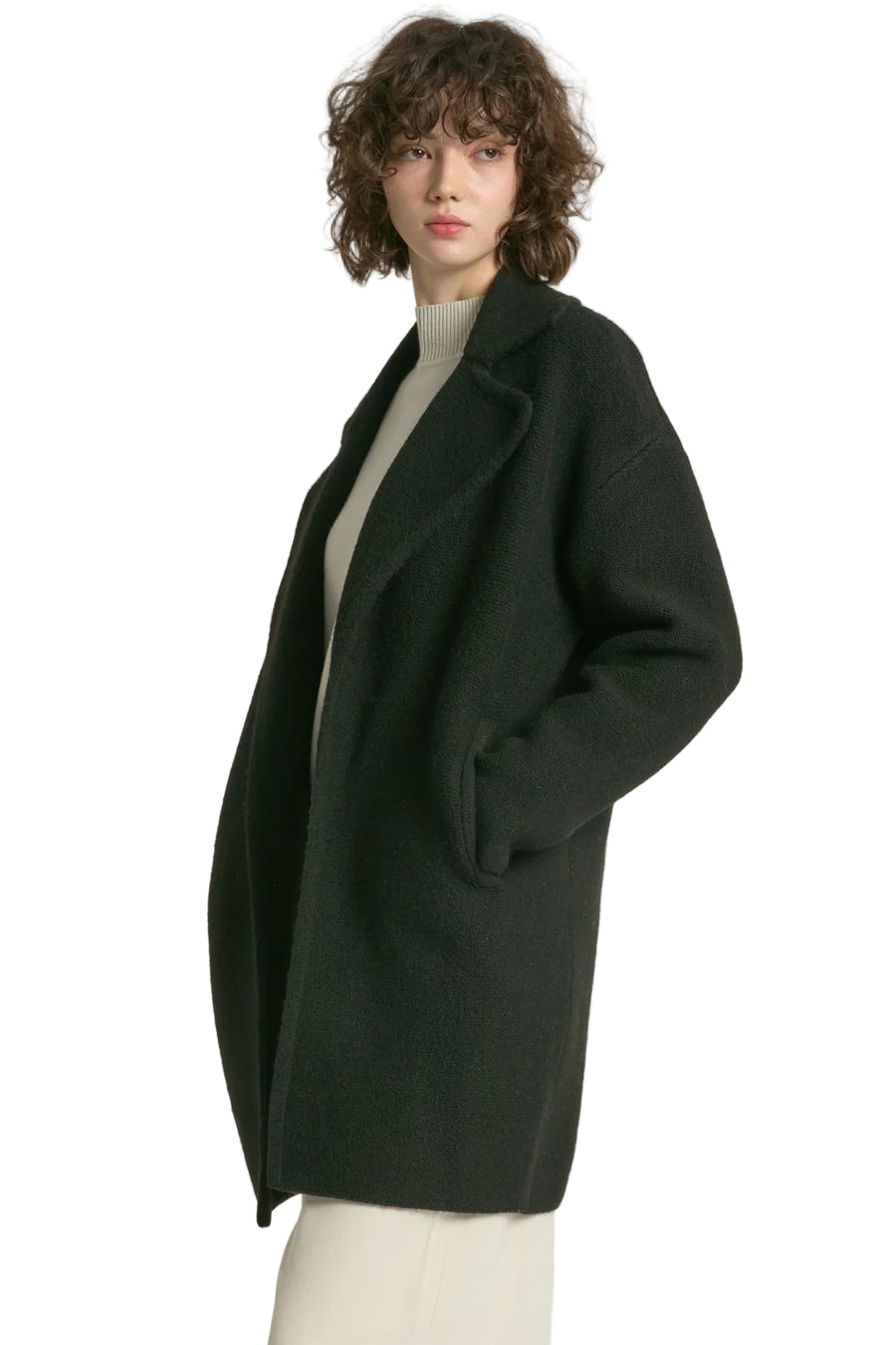 Cozy Trench Knit Coat