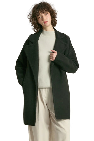 Cozy Trench Knit Coat