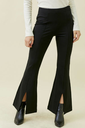 Front Slit Flare Pant