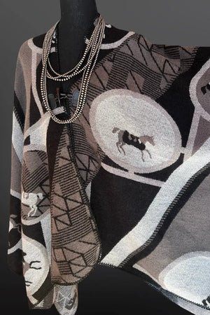 Stallion Shawl Wrap