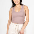Load image into Gallery viewer, Ribbed Crop Tank
