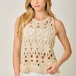 Load image into Gallery viewer, Crochet Fringe Hem Tank

