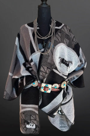 Stallion Shawl Wrap