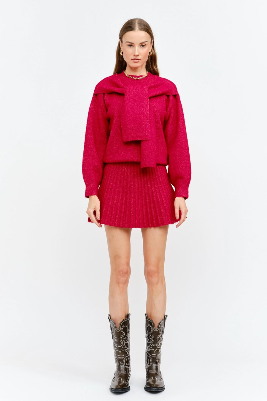 Polo Match Shrug Sweater