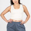 Load image into Gallery viewer, Ribbed Crop Tank
