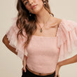 Load image into Gallery viewer, Rose Ruffle Top
