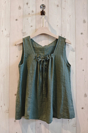 Baby Bow Linen Top