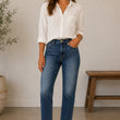 Load image into Gallery viewer, Rachel High Rise Jeans Devottee
