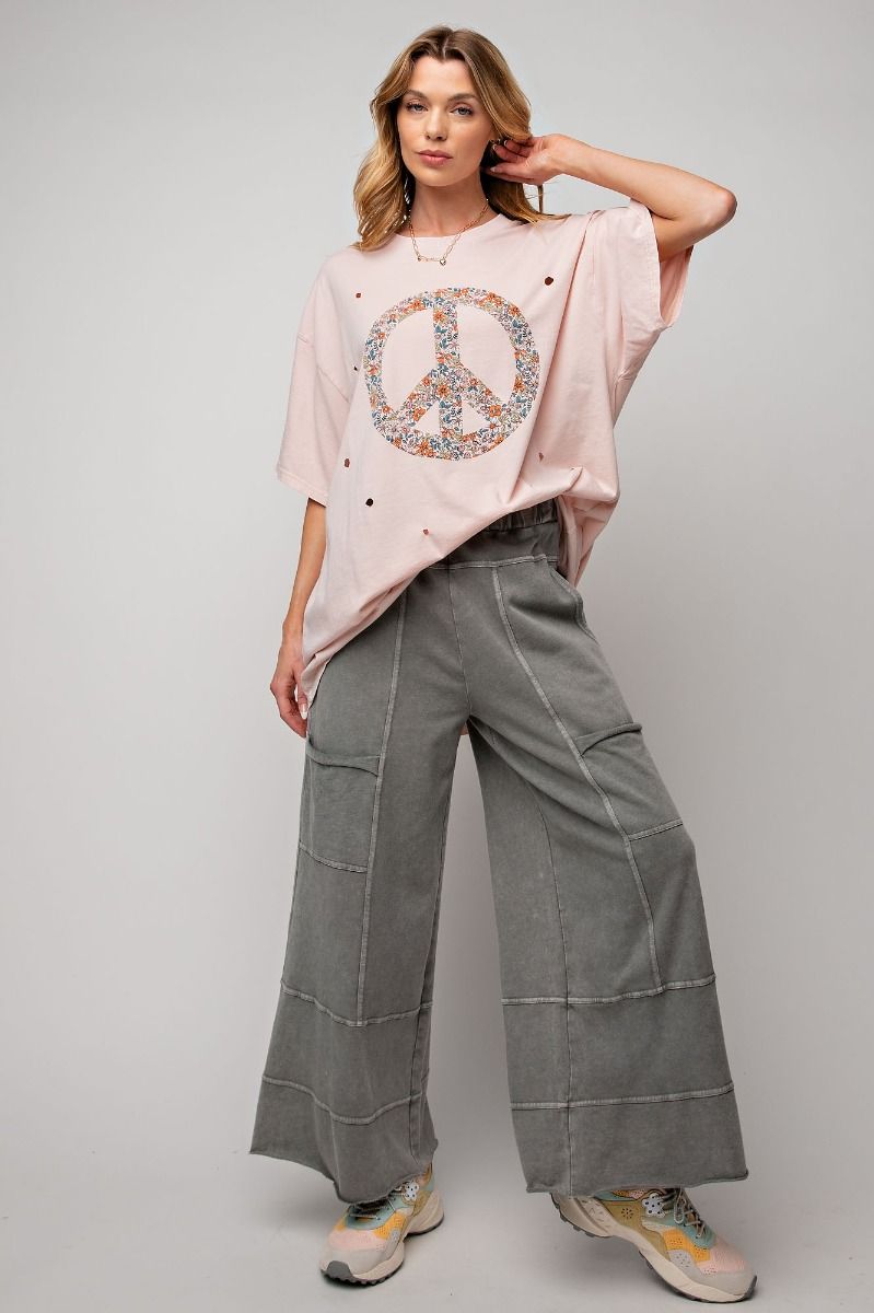 Mineral Washed Terry Lounge Pant