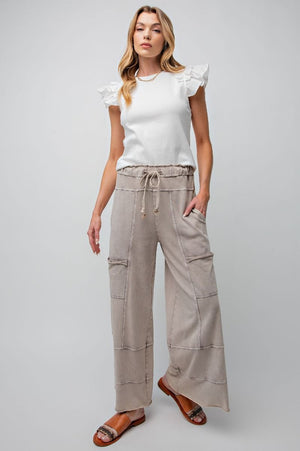 Mineral Washed Terry Lounge Pant