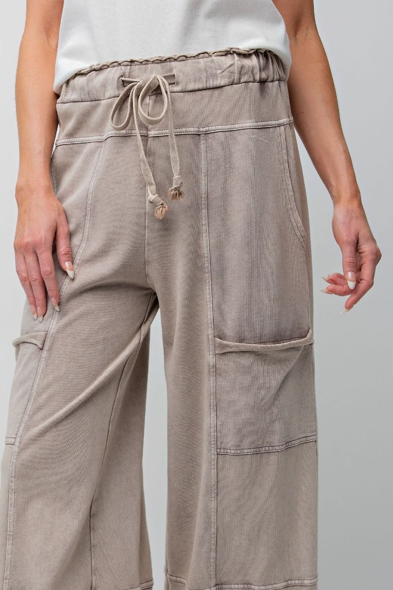 Mineral Washed Terry Lounge Pant