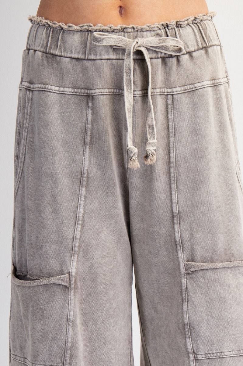 Mineral Washed Terry Lounge Pant