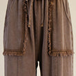 Load image into Gallery viewer, Washed Wide Leg Terry Pant
