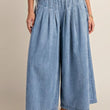 Load image into Gallery viewer, Pleated Denim Wide Leg
