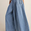 Load image into Gallery viewer, Pleated Denim Wide Leg

