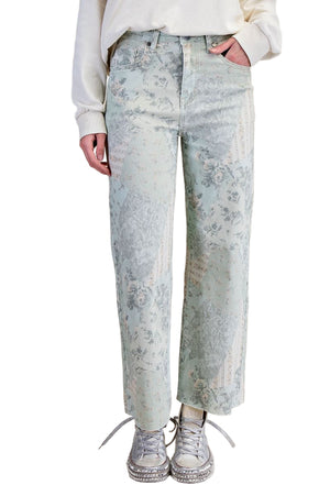 Paisley Print Pants