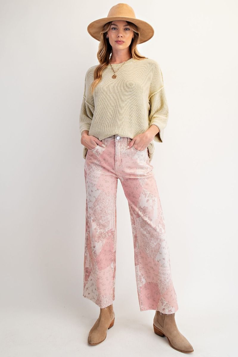 Pink Power Rose Pants
