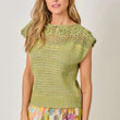 Load image into Gallery viewer, Floral Yoke Crochet Top

