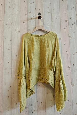 Washed Linen Poncho