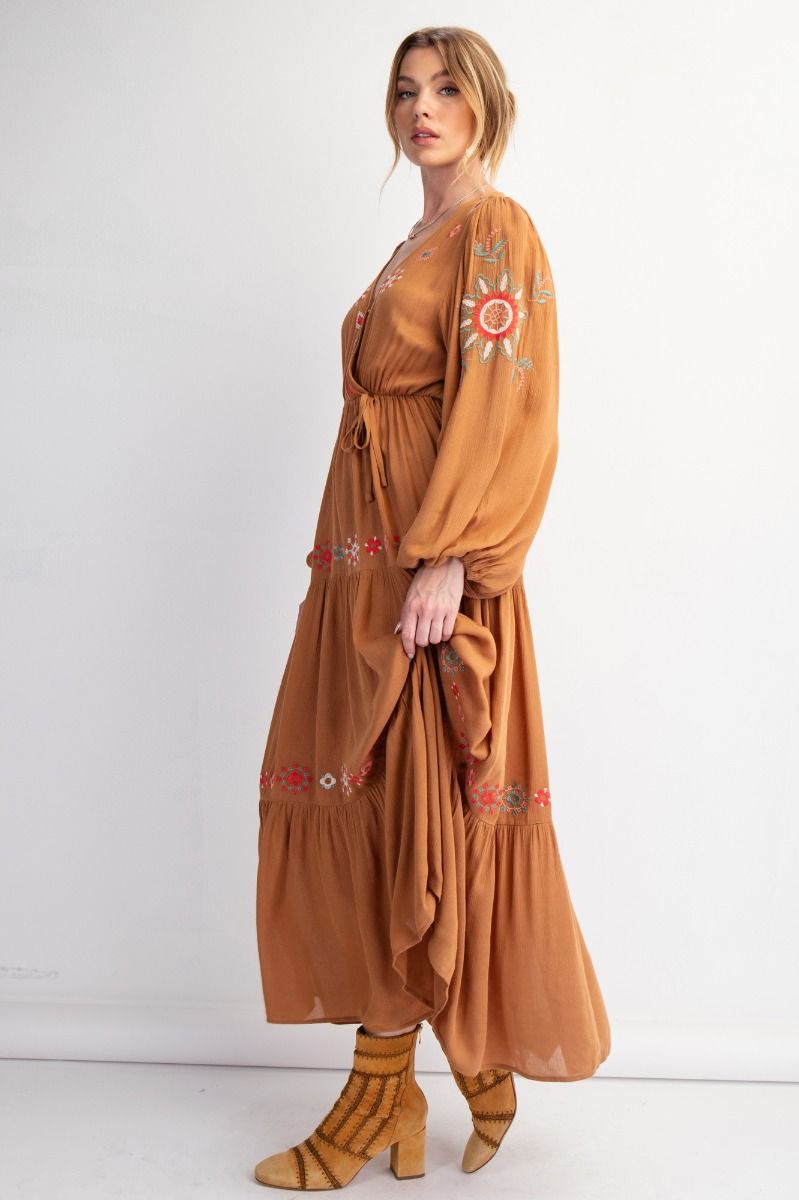 Long Puffy Sleeves Sundance Formal Dresses Sundance Embroidered Maxi Red Door Boutique Long Puffy Sleeves Sundance Formal Dresses Sundance Embroidered Maxi Red Door Boutique
