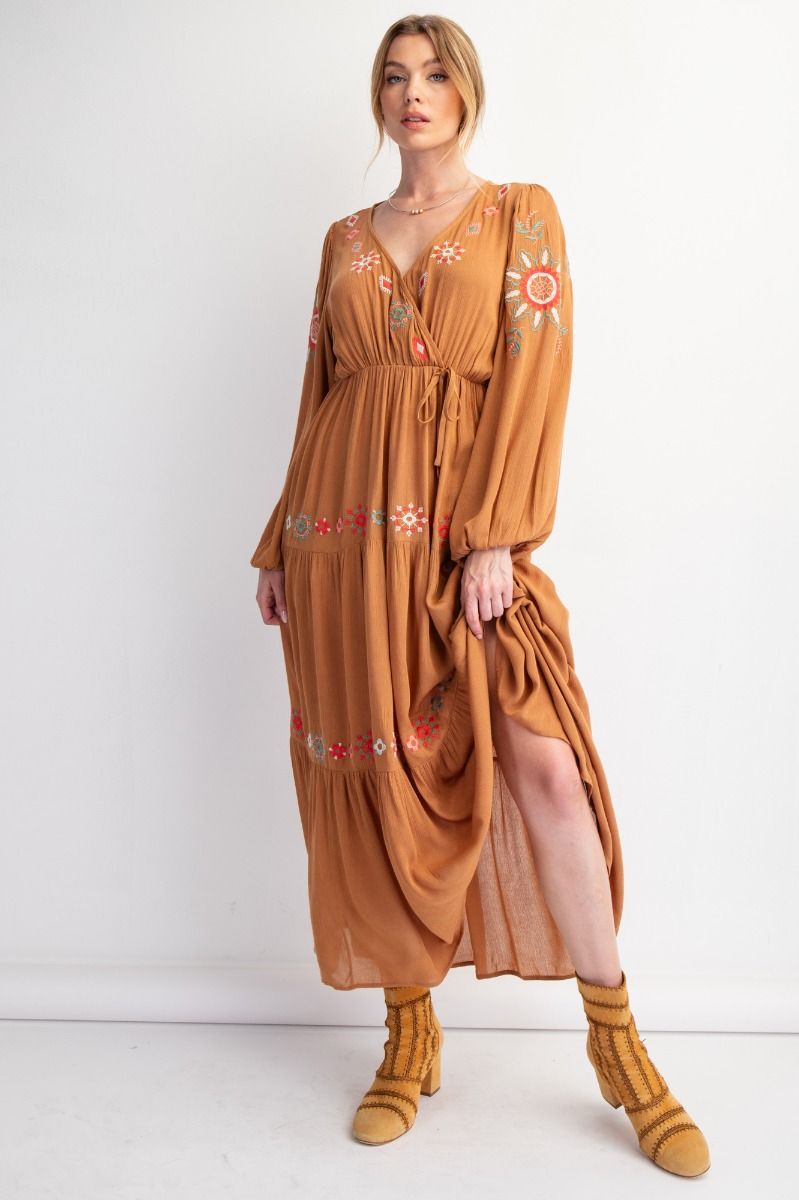 Sundance Embroidered Maxi Red Door Boutique Sundance Embroidered Maxi Red Door Boutique