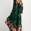 Load image into Gallery viewer, Emerald Print Maxi Dress
