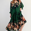 Load image into Gallery viewer, Emerald Print Maxi Dress
