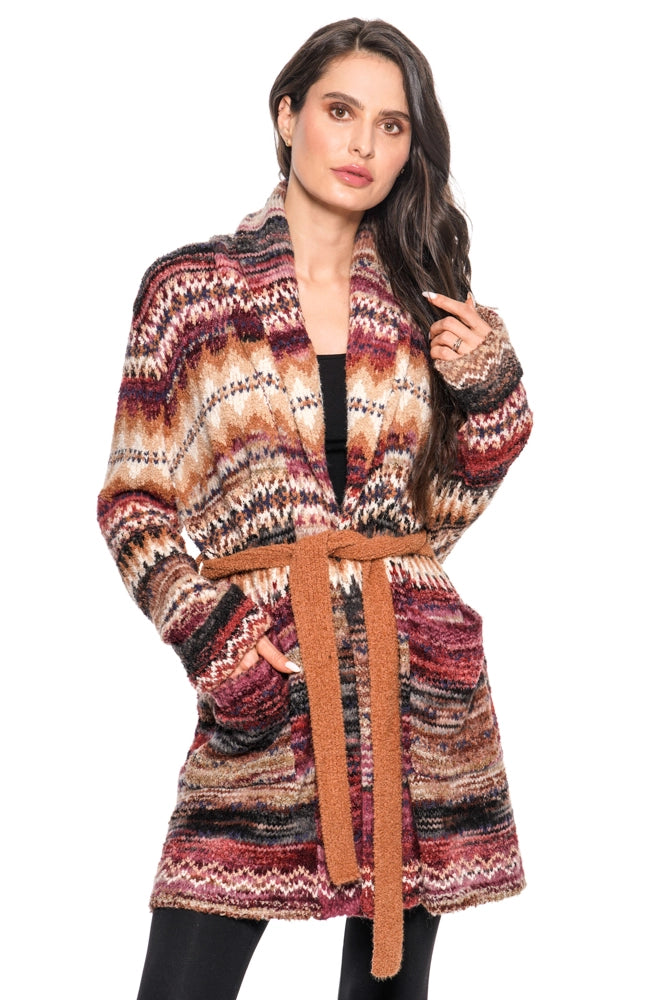 Rustic Round Cardigan