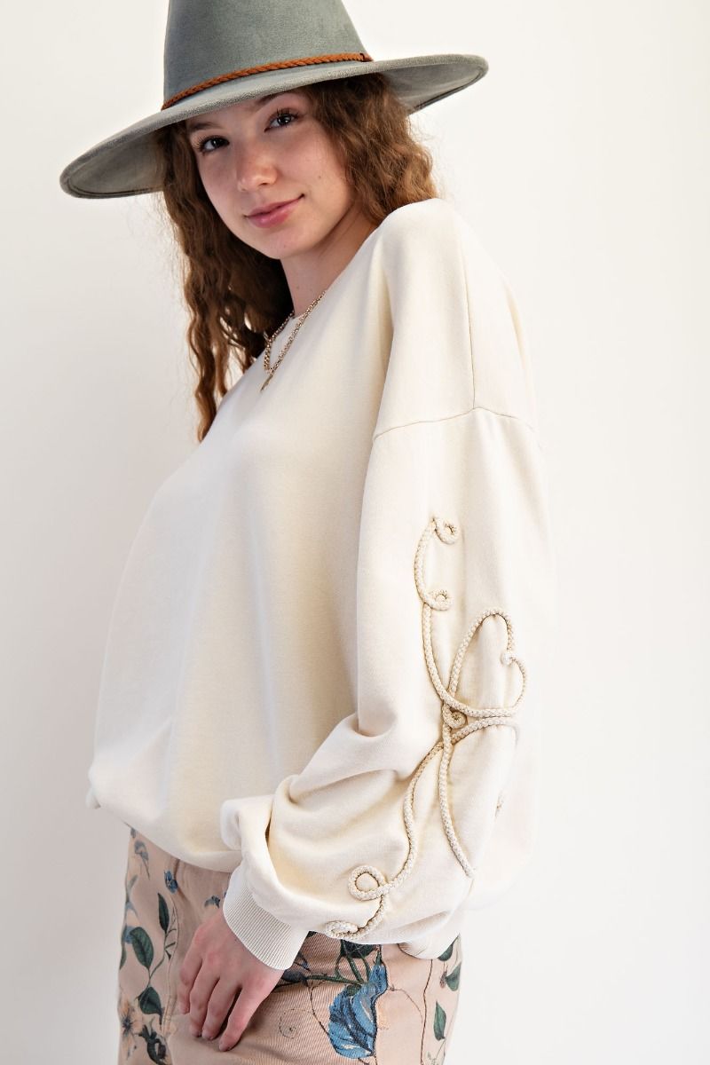 Terry My Heart Pullover