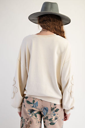 Terry My Heart Pullover