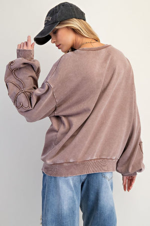 Terry My Heart Pullover