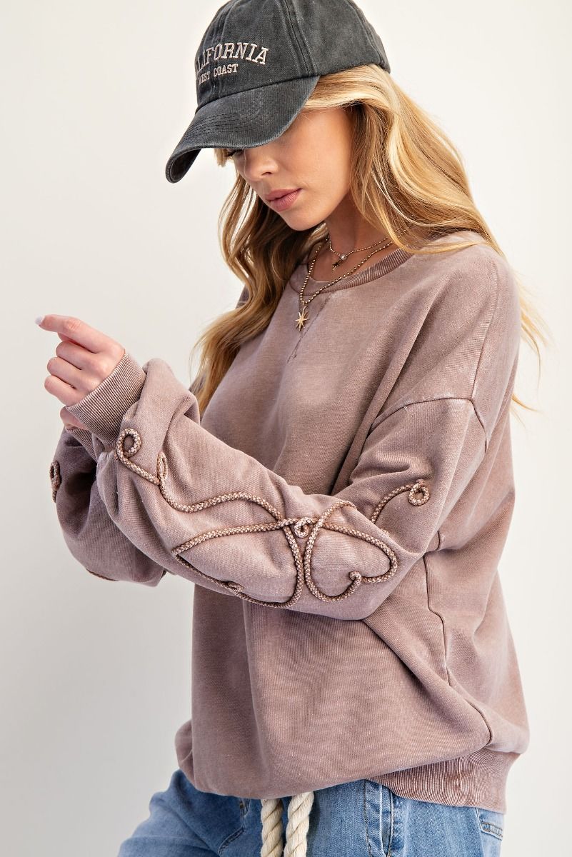 Terry My Heart Pullover