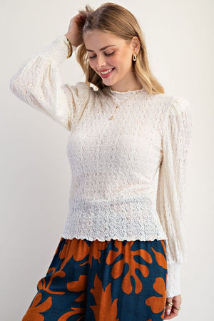 Love For Lace Long Sleeve