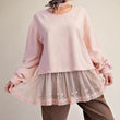 Load image into Gallery viewer, Pink Lace Top
