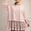 Load image into Gallery viewer, Pink Lace Top
