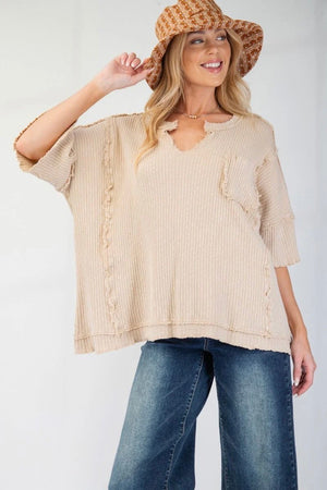 Cool Vibes Rib Tunic Tee