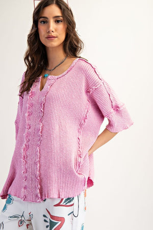 Cool Vibes Rib Tunic Tee