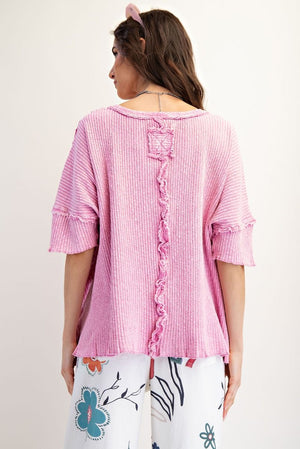 Cool Vibes Rib Tunic Tee