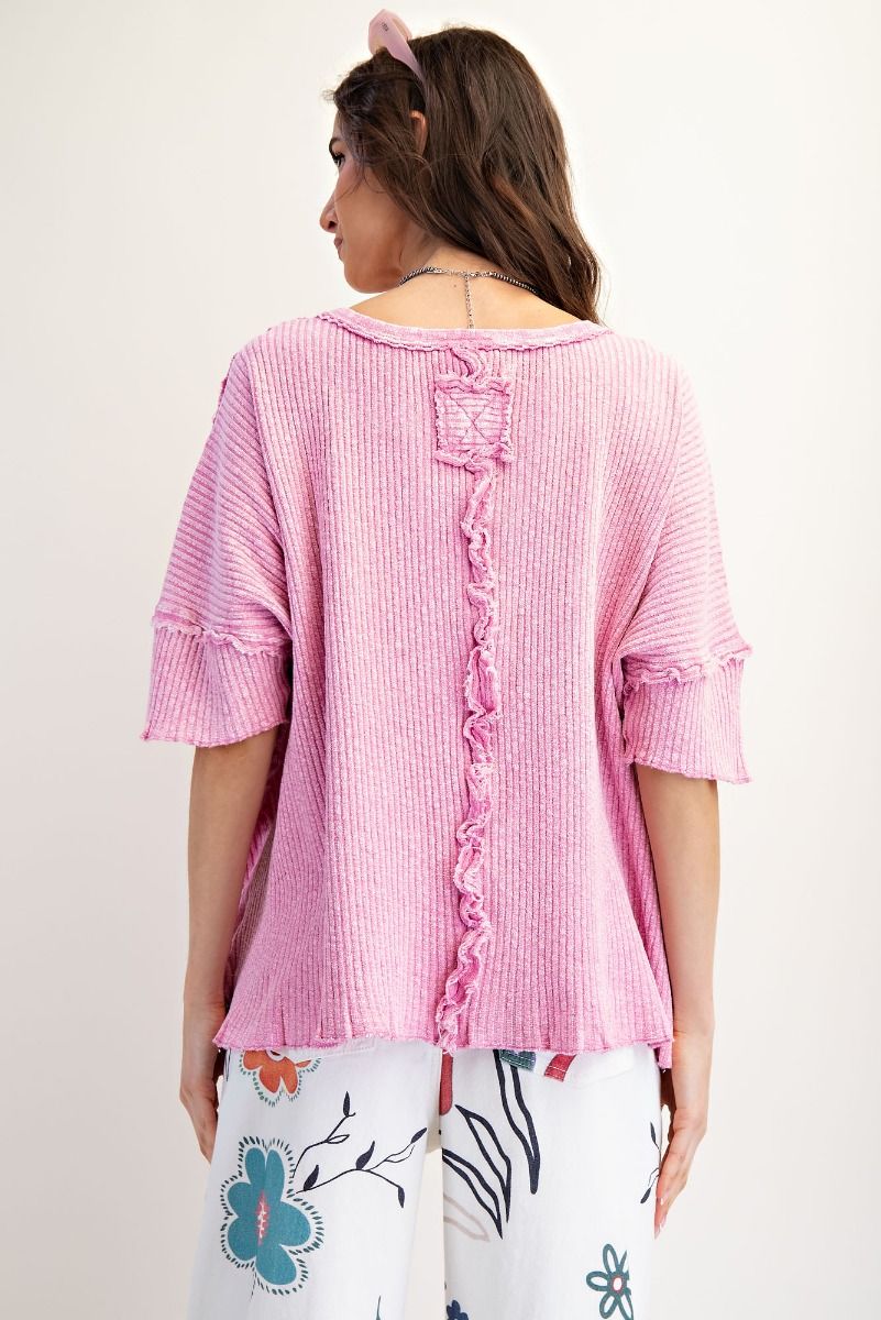 Cool Vibes Rib Tunic Tee
