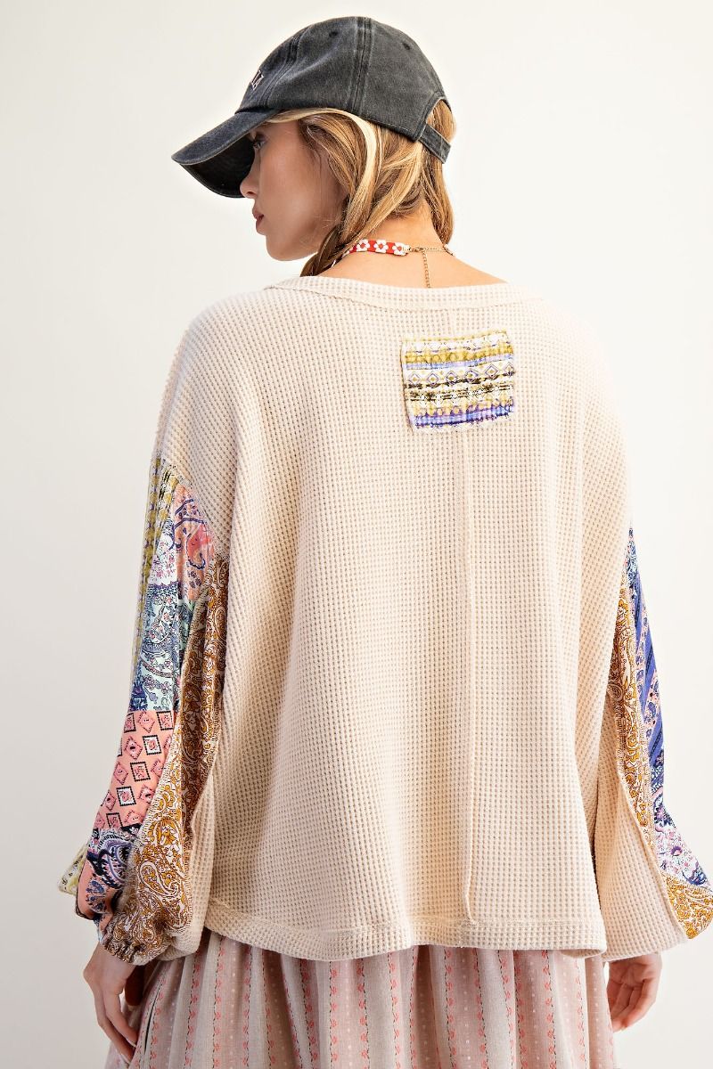 Painted Paisley Long Sleeve