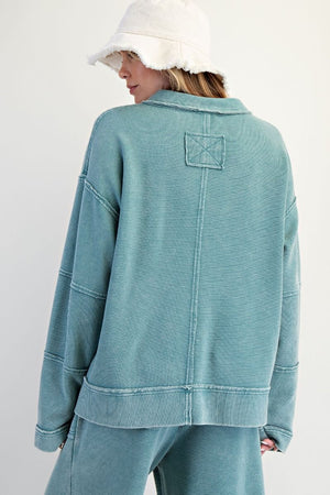 V-Neck Cozy Top