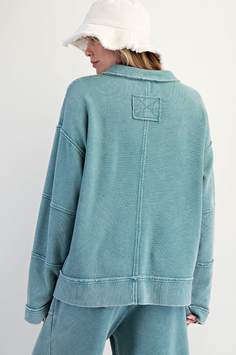V-Neck Cozy Top