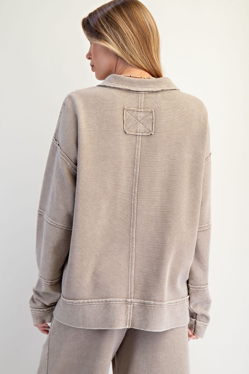 V-Neck Cozy Top