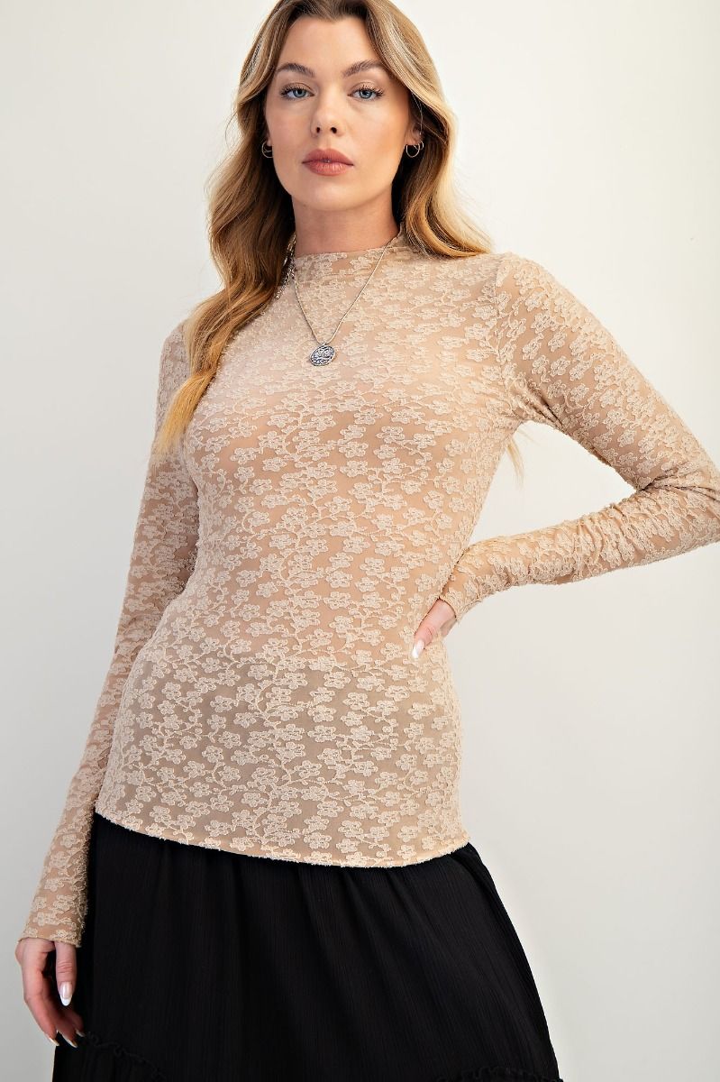 Lavinia Floral Lace Top