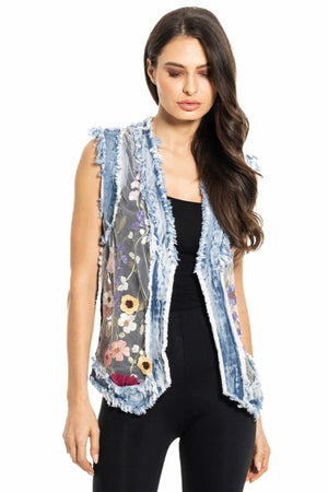 Wildest Fantasy Floral Vest
