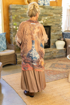Veil of Vintage Kimono