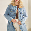 Load image into Gallery viewer, Teddy Denim Jacket
