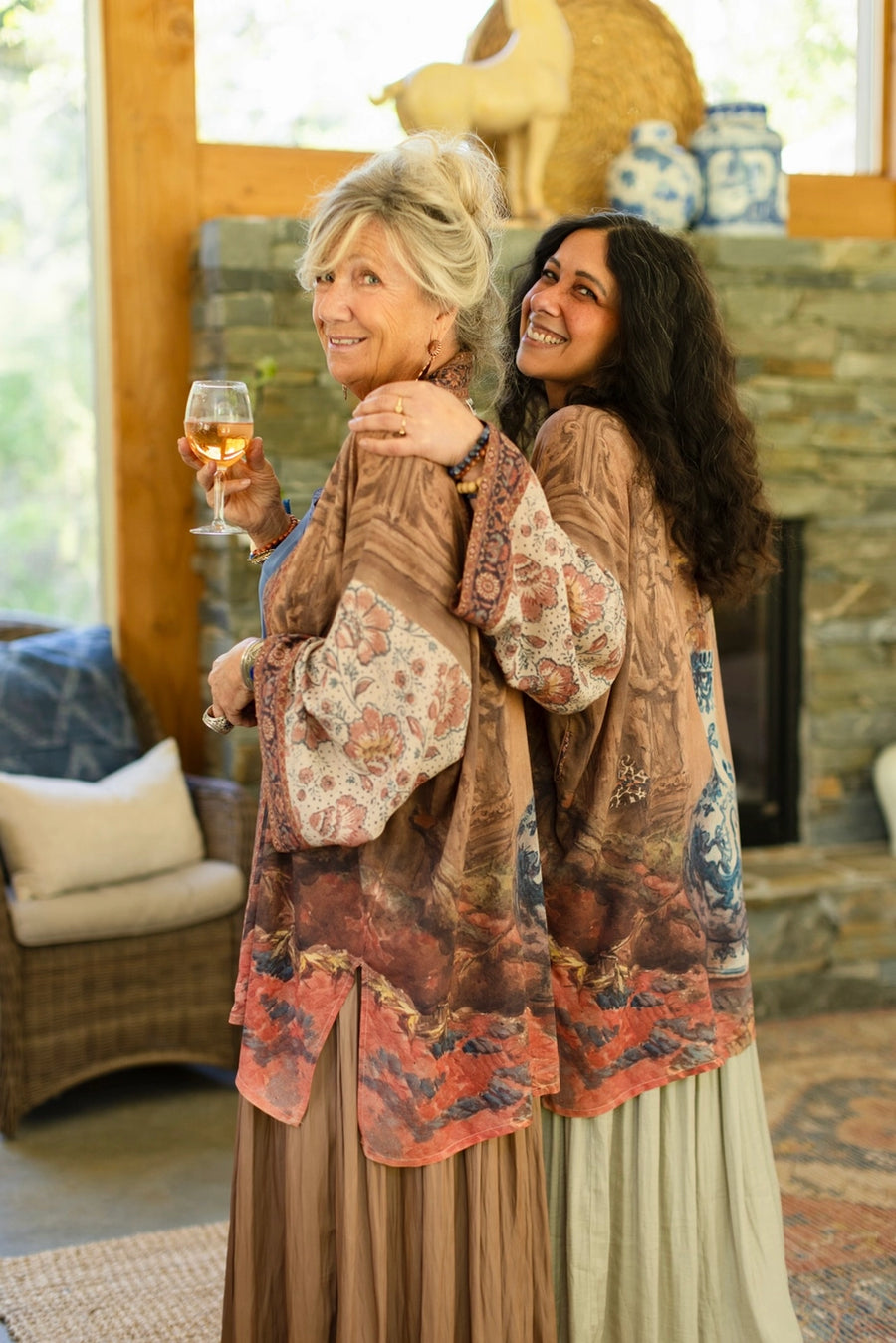 Veil of Vintage Kimono